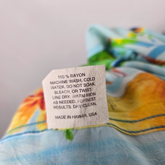 VINTAGE JAMS WORLD- Mens. XL “Island Life” Hawaiian Floral Shirt - Picture 6 of 8